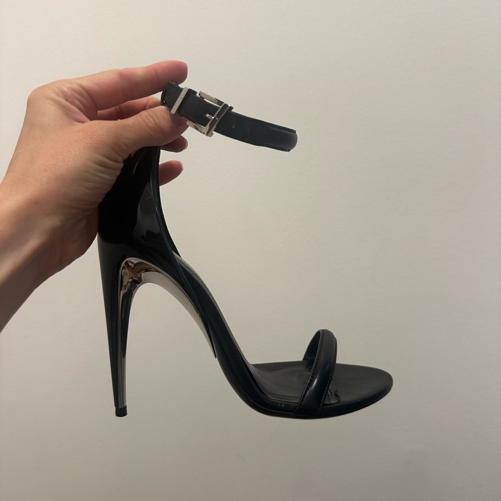 La Perla- Black Stiletto Heels